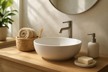 Stílusos fürdőszobai kiegészítők és dekorációk
