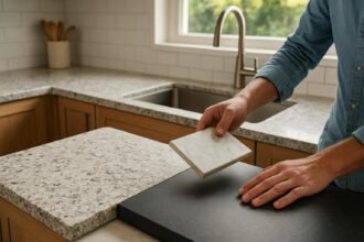 Konyhai anyagok összehasonlítása: gránit és laminált konyhapult