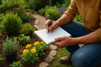 Kerttervezés: Kézi tervezés egy álomkert létrehozásához