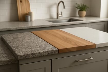 Konyhapult anyagok összehasonlítása: gránit, fa és kvarc