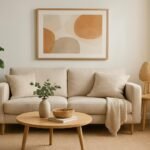 Stílusos nappali frissítő dekoráció fillérekből