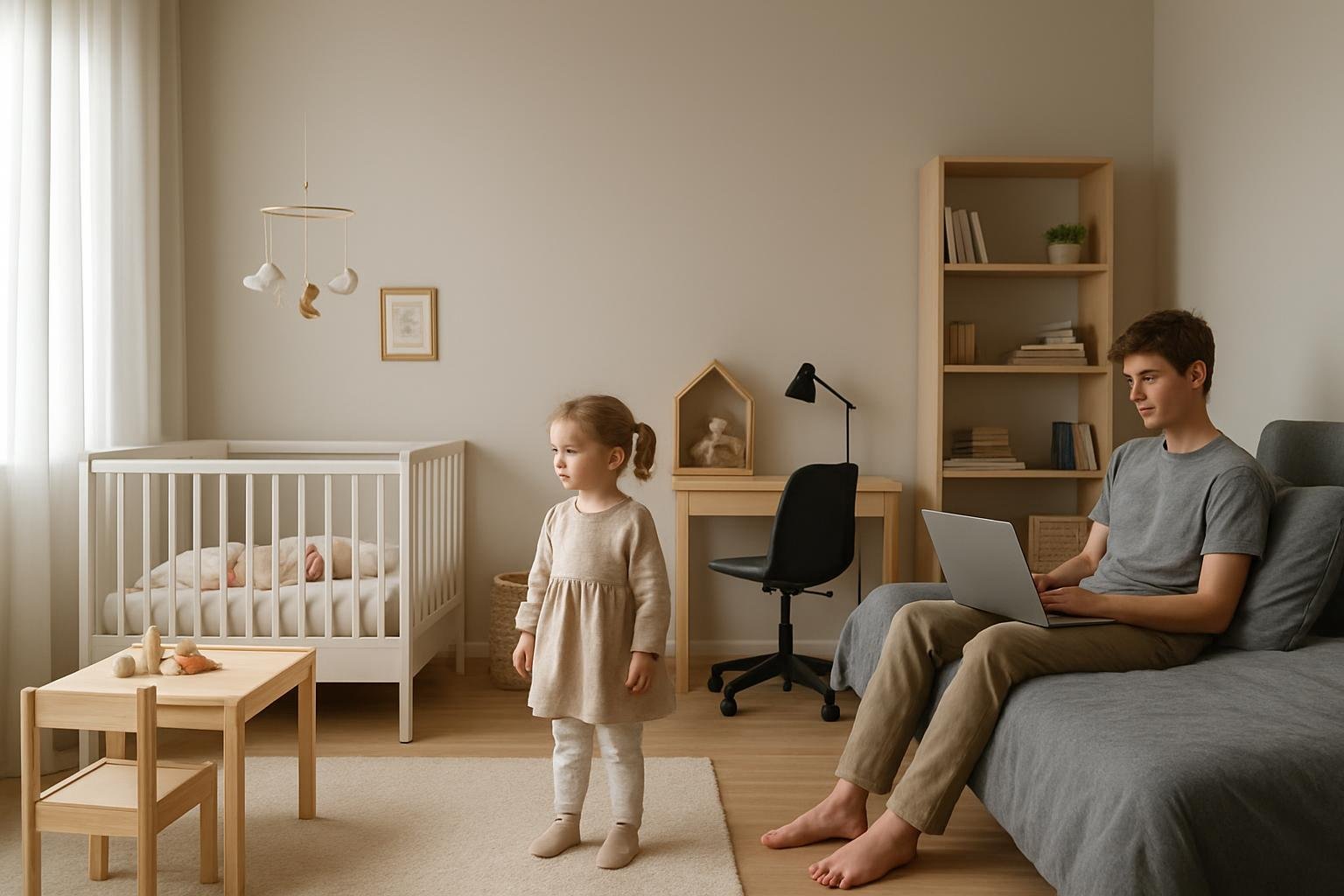 Gyerekszoba újszülöttől kamaszkorig - bútortervezés