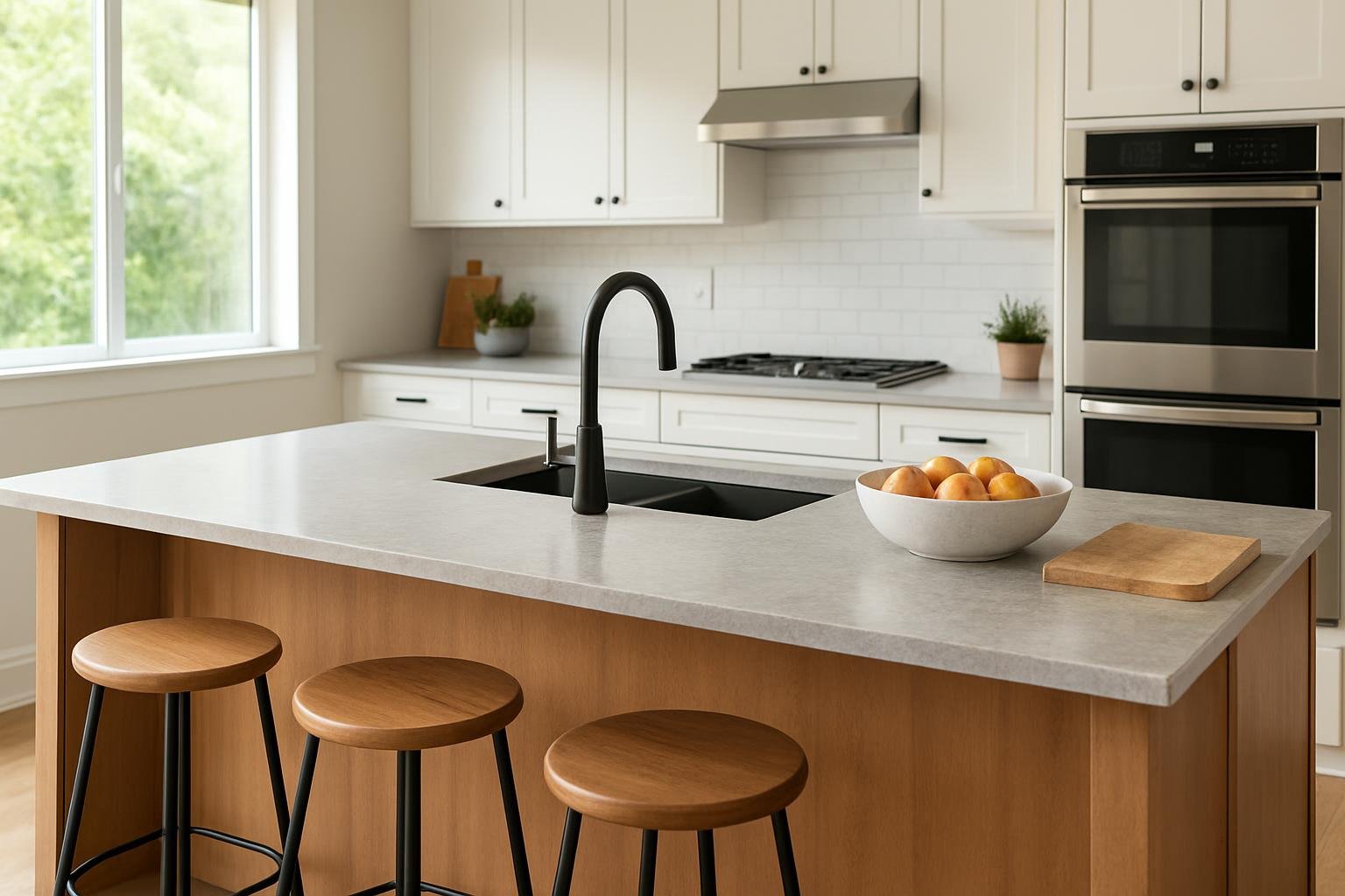 Modern konyhasziget funkcionális kialakítással és barátságos designnal.