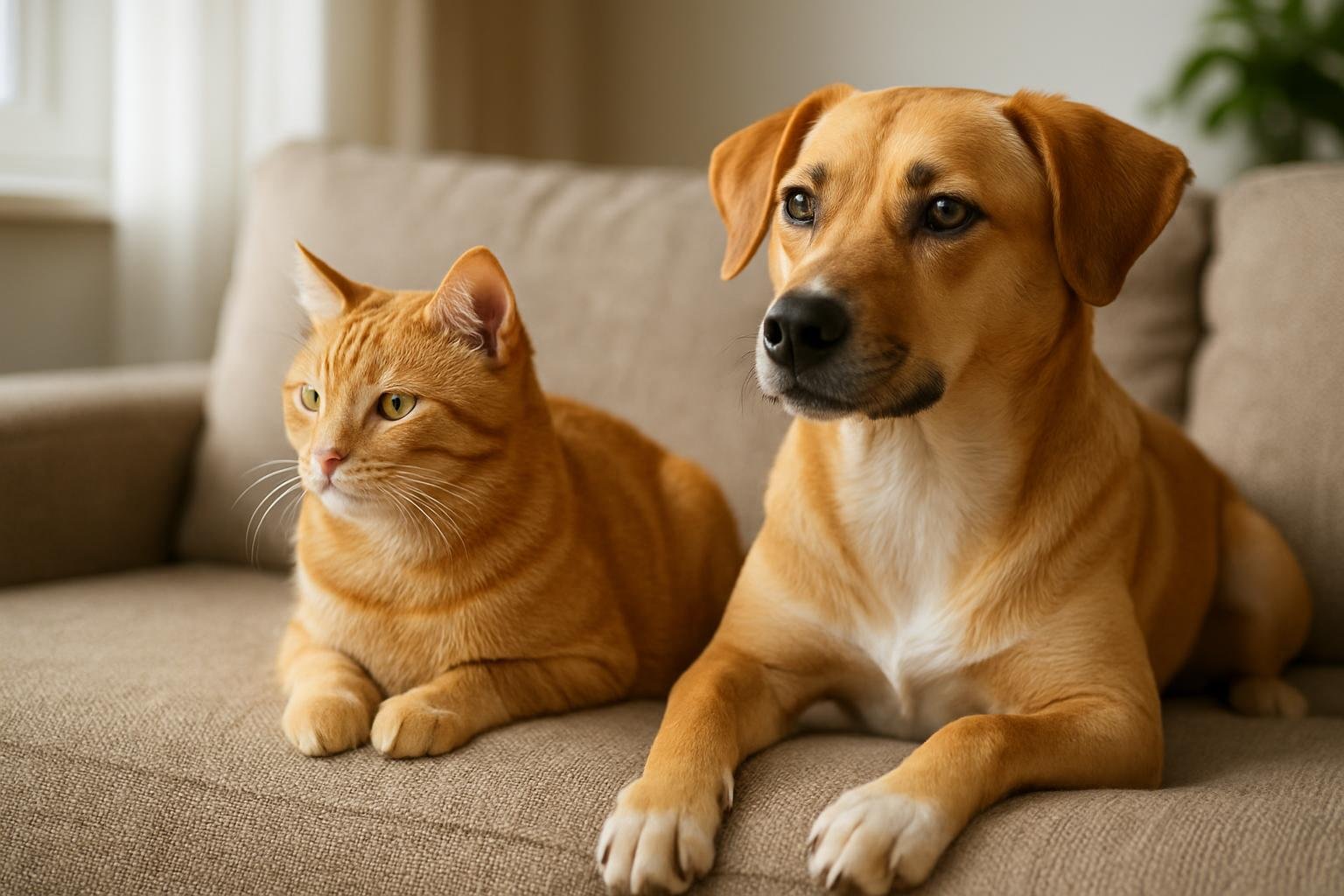 Kutyával és macskával rendelkező házibútor