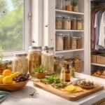 Konyhaablak előtti megfigyelés a nyári kártevőkről és a molyokról a lakásban